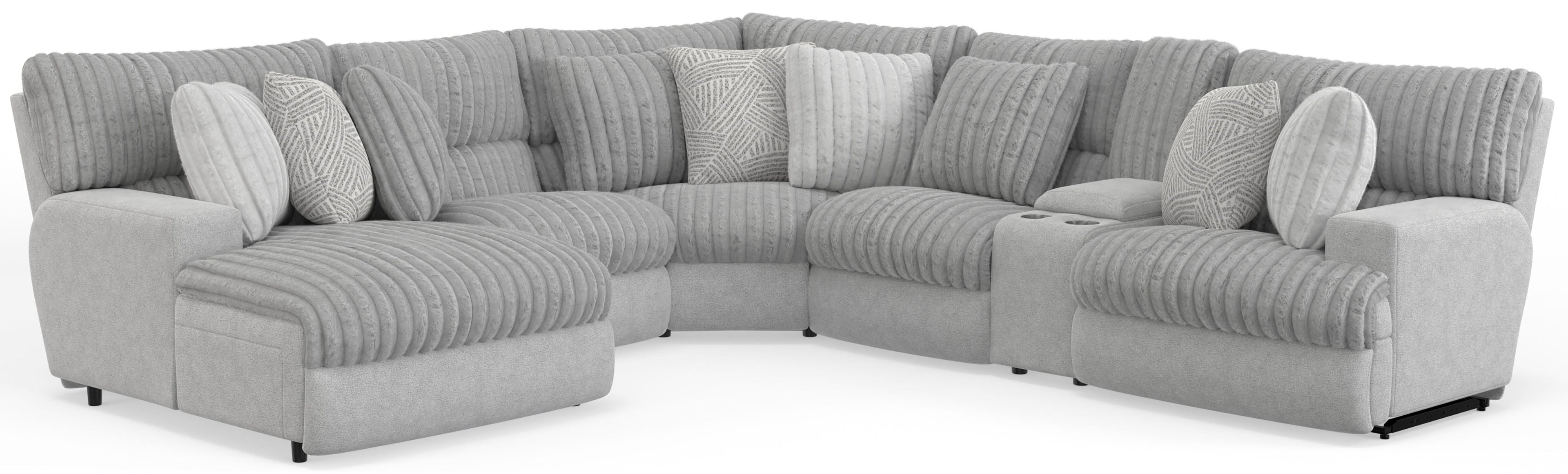 Abraxas - Reclining Sectional - Stylish Home Furniture