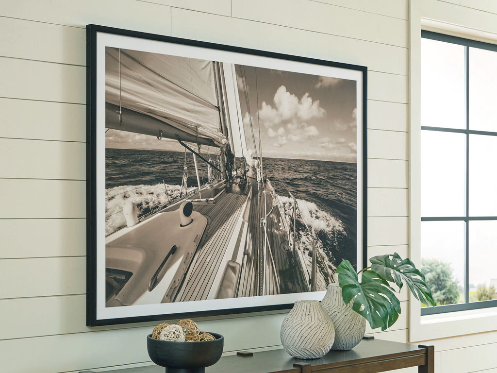 Arlanford - Wall Art - Sepia - Stylish Home Furniture