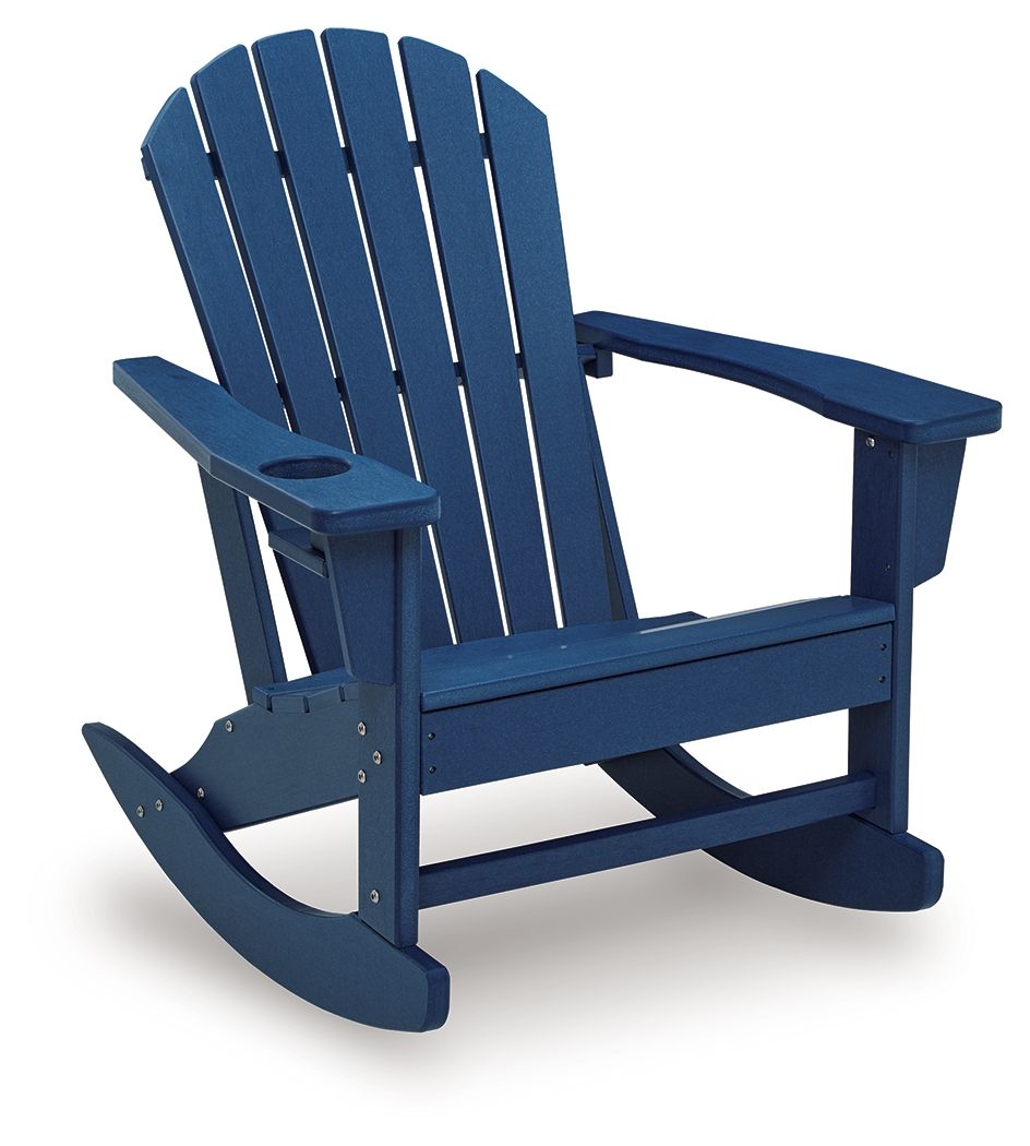 Sundown Shores - Rocking Chair - Blue - Stylish Home Furniture