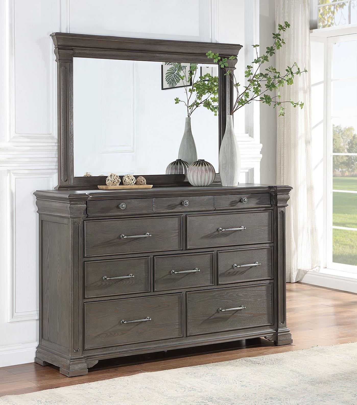 B067 - Mirror - Dark Gray - Stylish Home Furniture