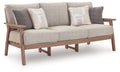 Grover Beach - Sofa With Cushion - Driftwood - Stylish Home Furniture