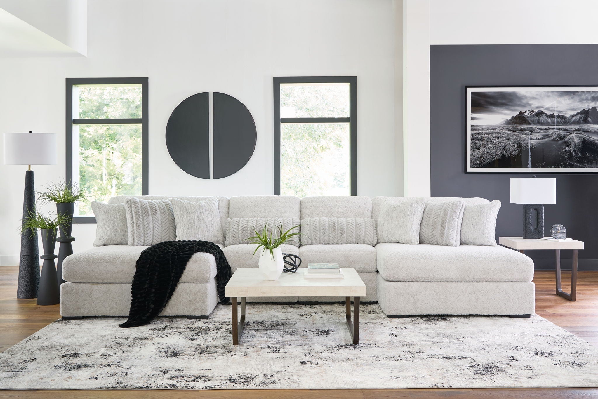 Cuddle Plush - Sectional - Stylish Home Furniture