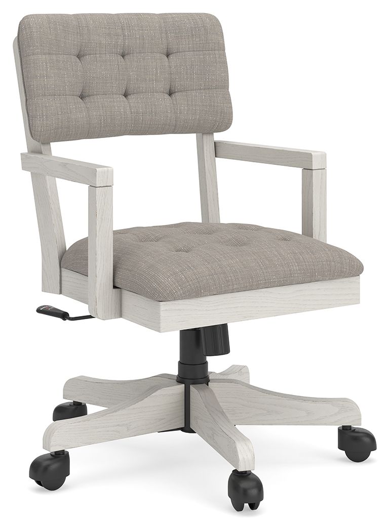 Robbinsdale - Home Office Desk Chair - Antique White - Stylish Home Furniture
