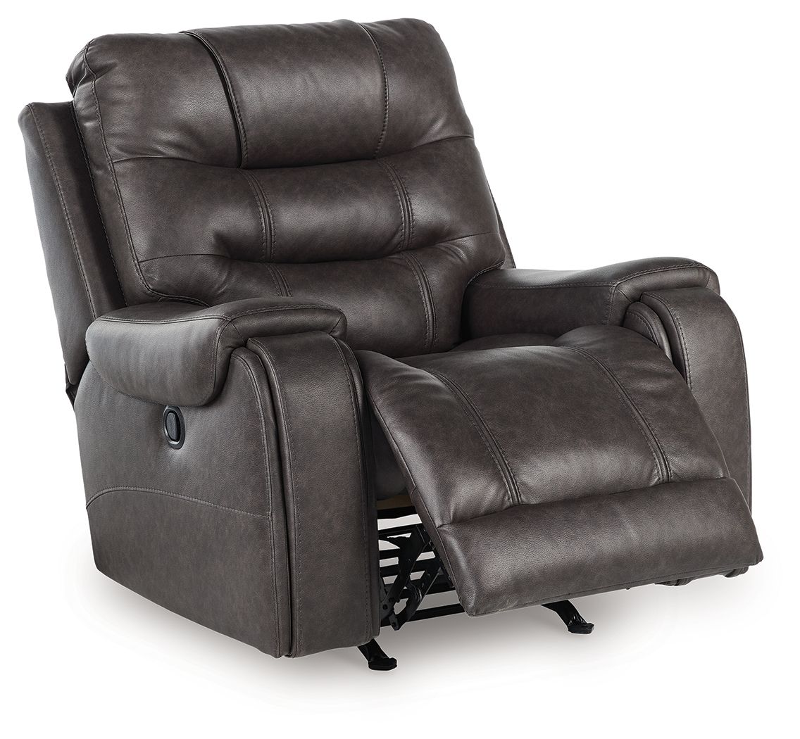 Femley - Rocker Recliner - Smoke - Stylish Home Furniture
