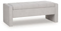 Akselman - Storage Bench - Gray - Stylish Home Furniture