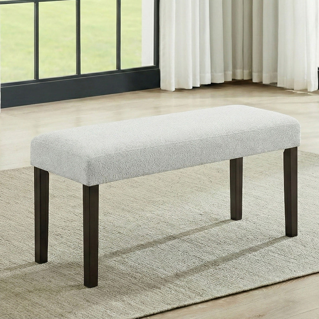Carissa - Dining Bench - Stone - Stylish Home Furniture