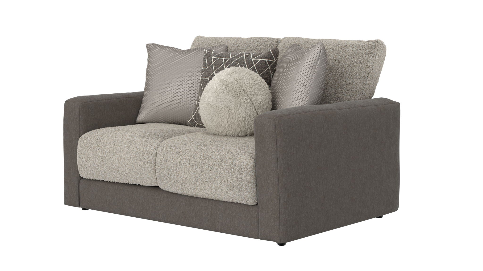 Reddington - Loveseat - Umber - Stylish Home Furniture