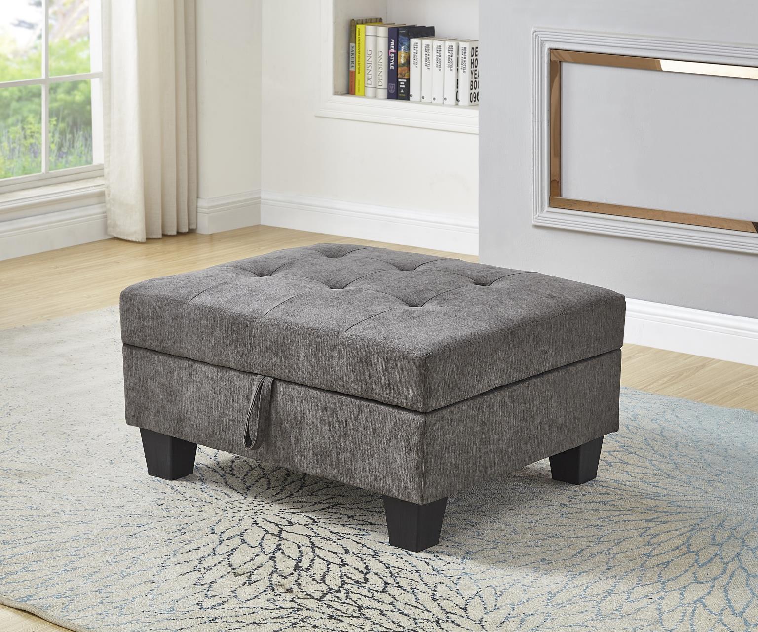 U350 - 2 Piece Sectional - Gray - Stylish Home Furniture