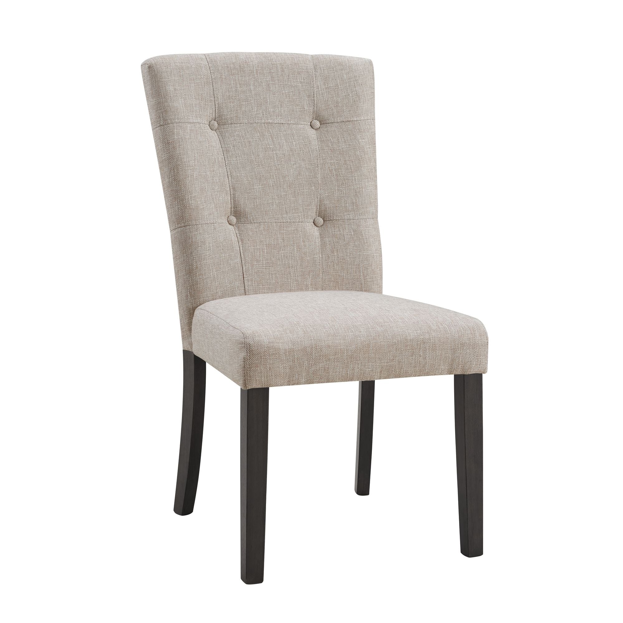 Lexi - Tufted Upholstered Chair (Set of 2) - Espresso - Stylish Home Furniture