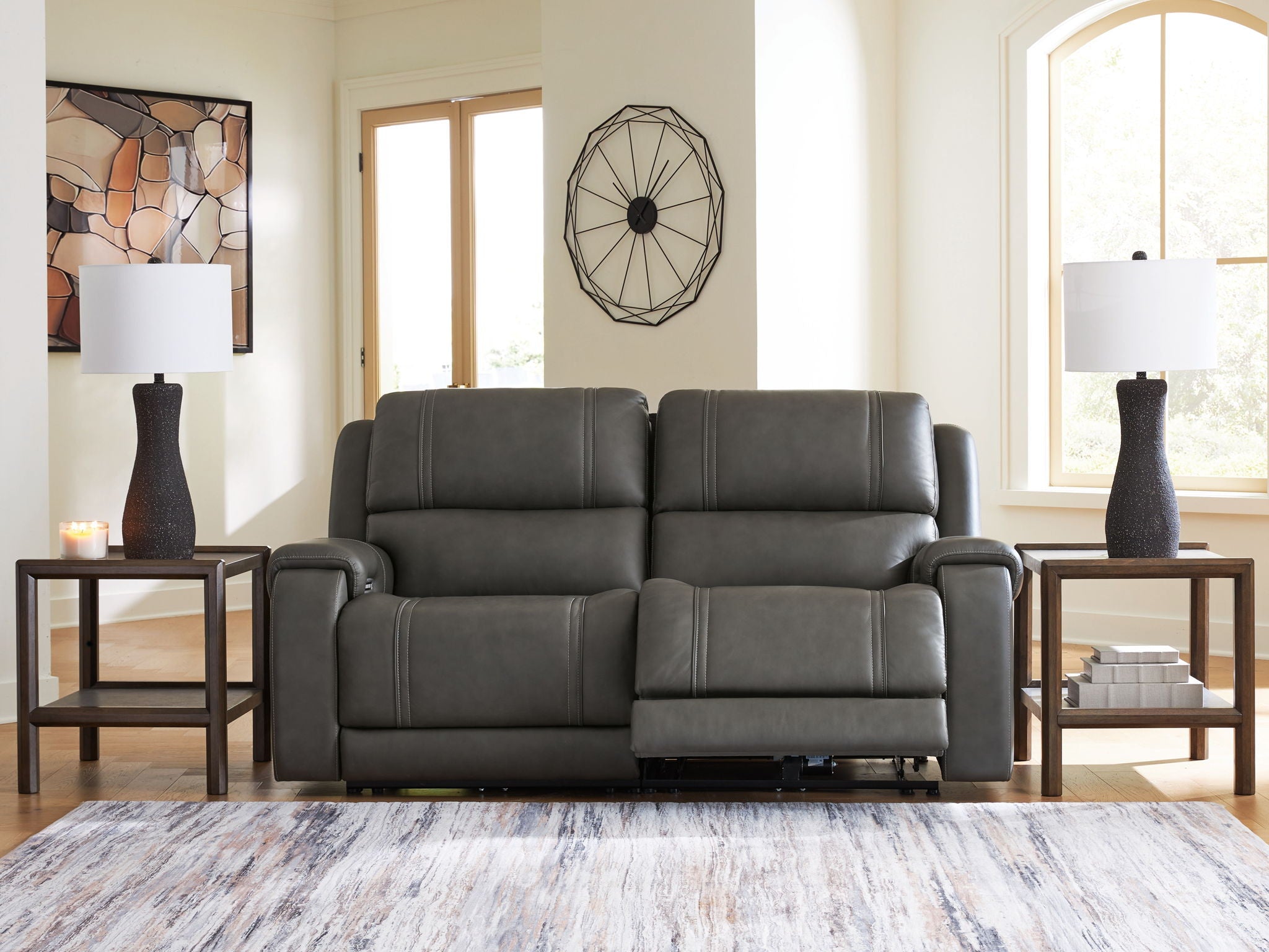 5Z - Pittson - Power Reclining Sectional - Stylish Home Furniture