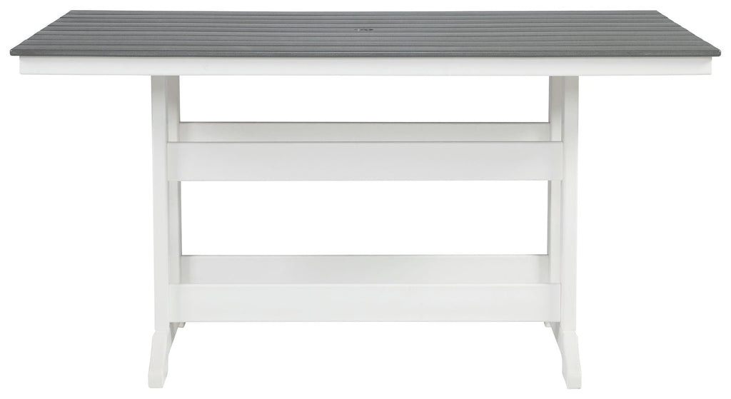 Transville - Counter Table W/Umb Opt - Stylish Home Furniture