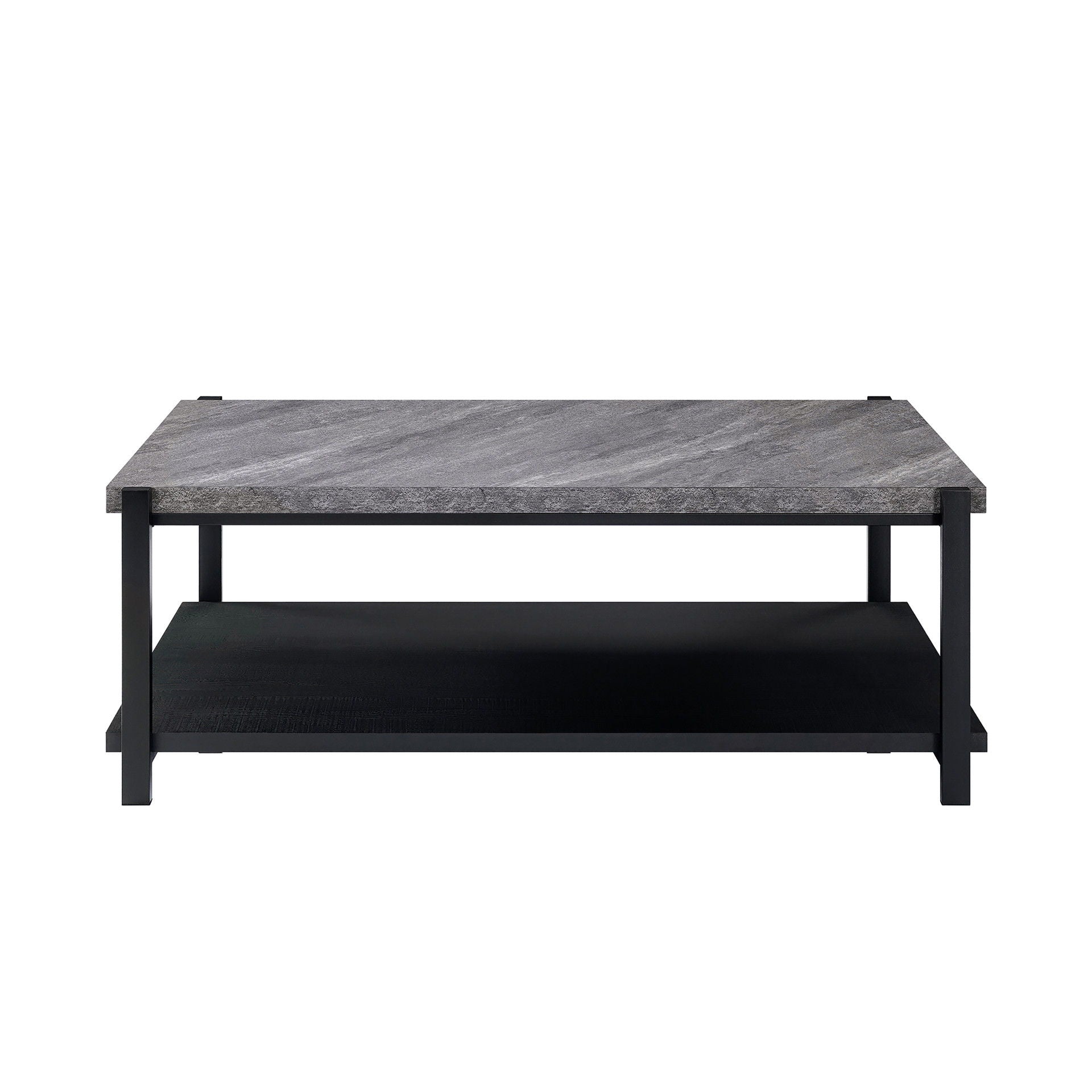 Linea - 3 Piece Occasional Set (1 Coffee & 2 End Tables) - Dark Gray - Stylish Home Furniture