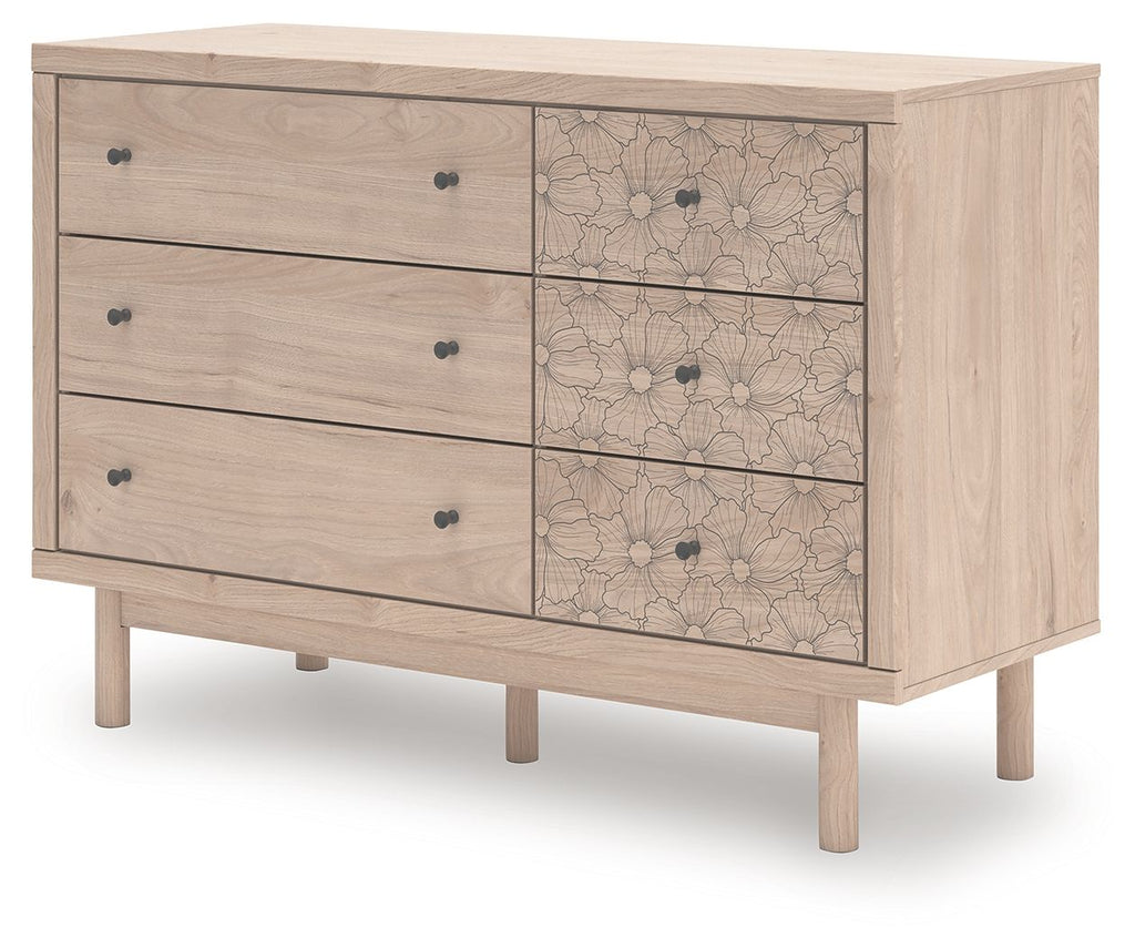 Arloster - Six Drawer Dresser - Stylish Home Furniture