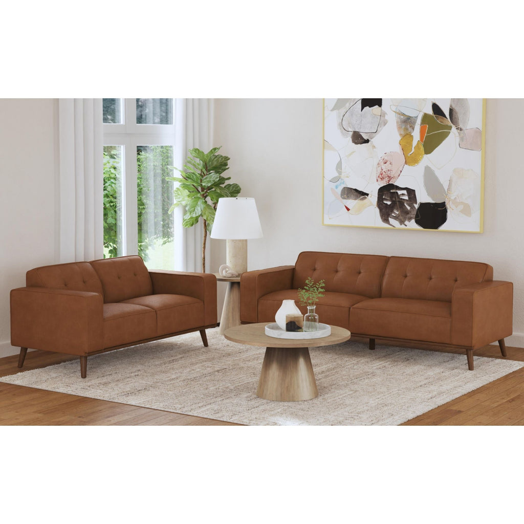 Destiny - Loveseat With Wood Front - Stylish Home Furniture