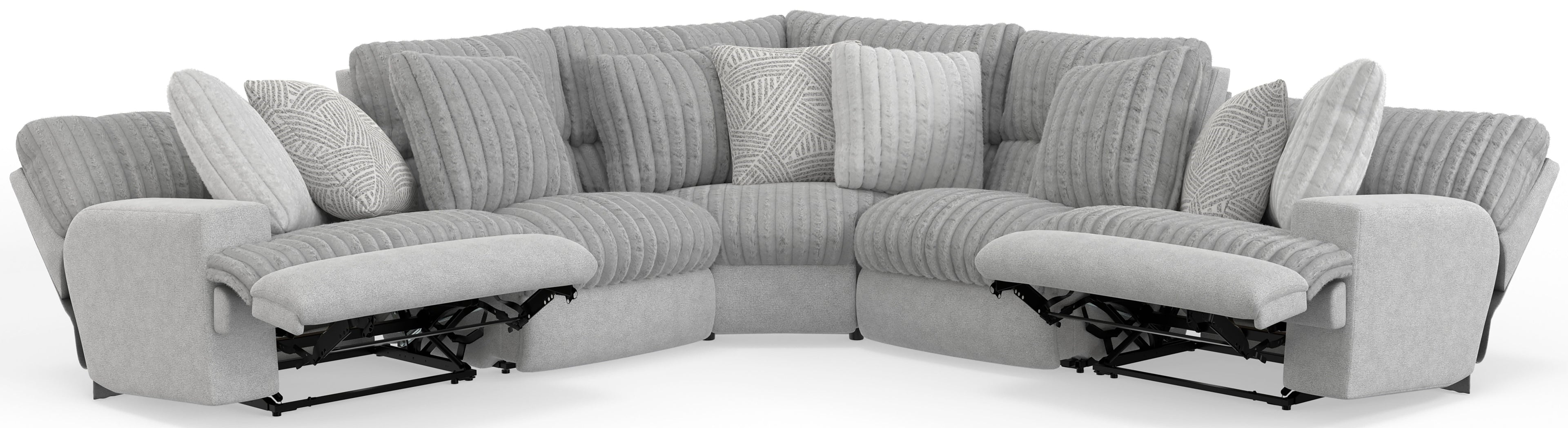 Abraxas - Reclining Sectional - Stylish Home Furniture