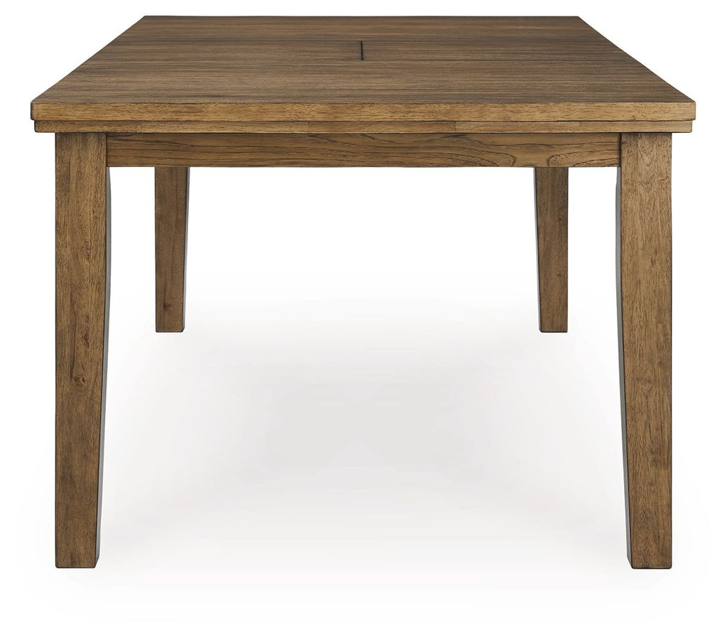 Urbinforte - Dining Room Butterfly Extension Table - Light Brown - Stylish Home Furniture