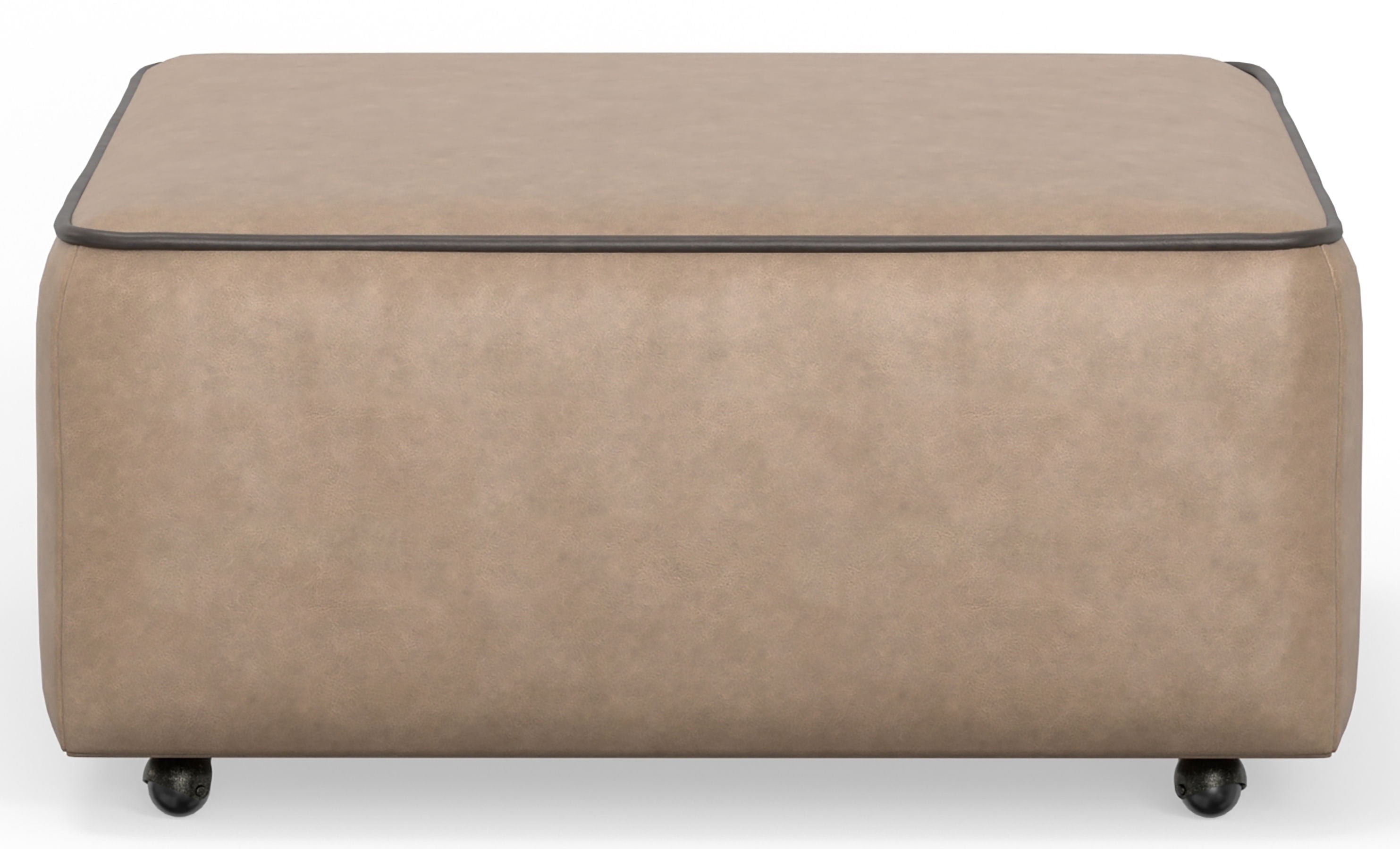 Nico - Castered Cocktail Ottoman - Stylish Home Furniture