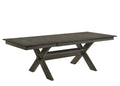Gulliver - Dining Table Top & Base - Dark Brown - Stylish Home Furniture