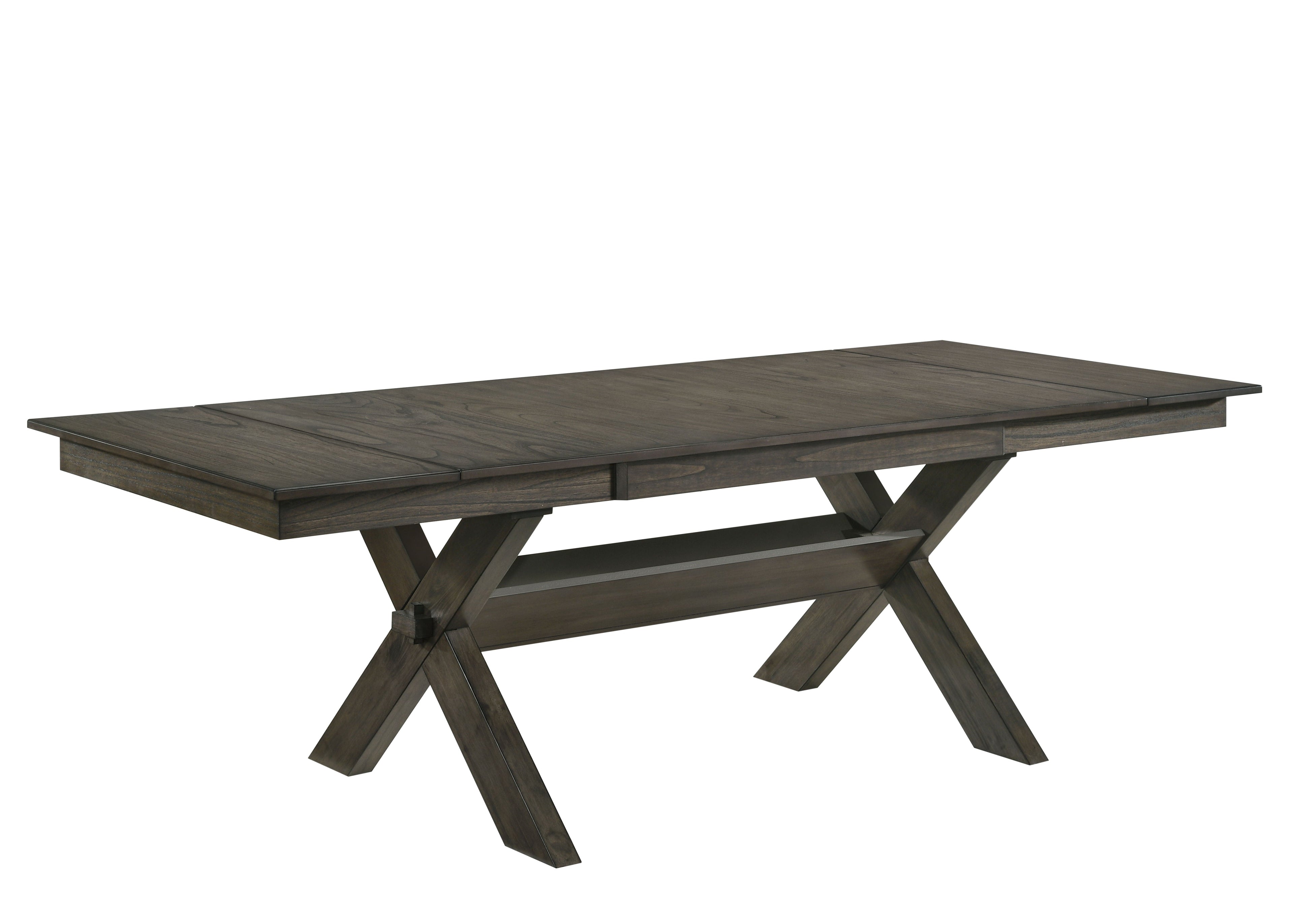 Gulliver - Dining Table Top & Base - Dark Brown - Stylish Home Furniture