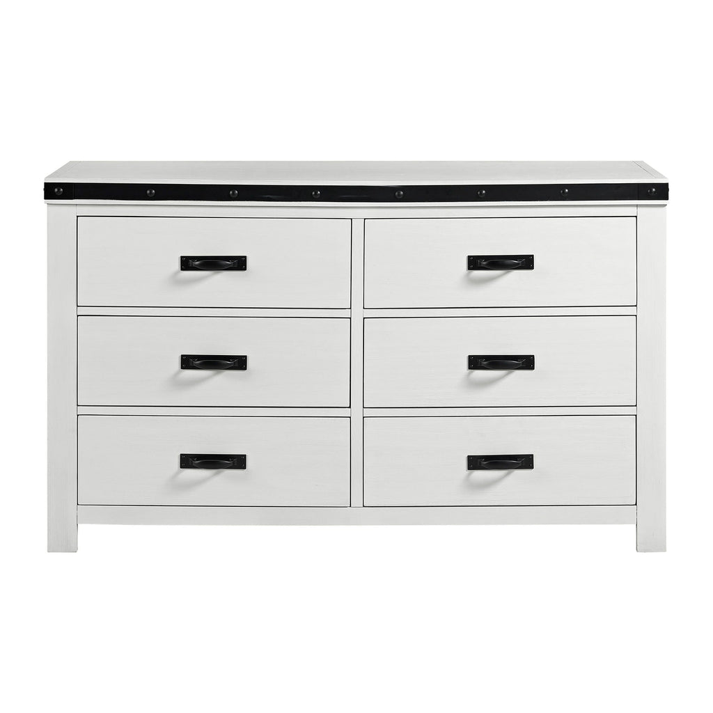 Wade - Youth 6-Drawer Dresser - Stylish Home Furniture