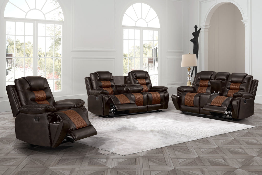 Nikko - Reclining Sofa Set - Stylish Home Furniture