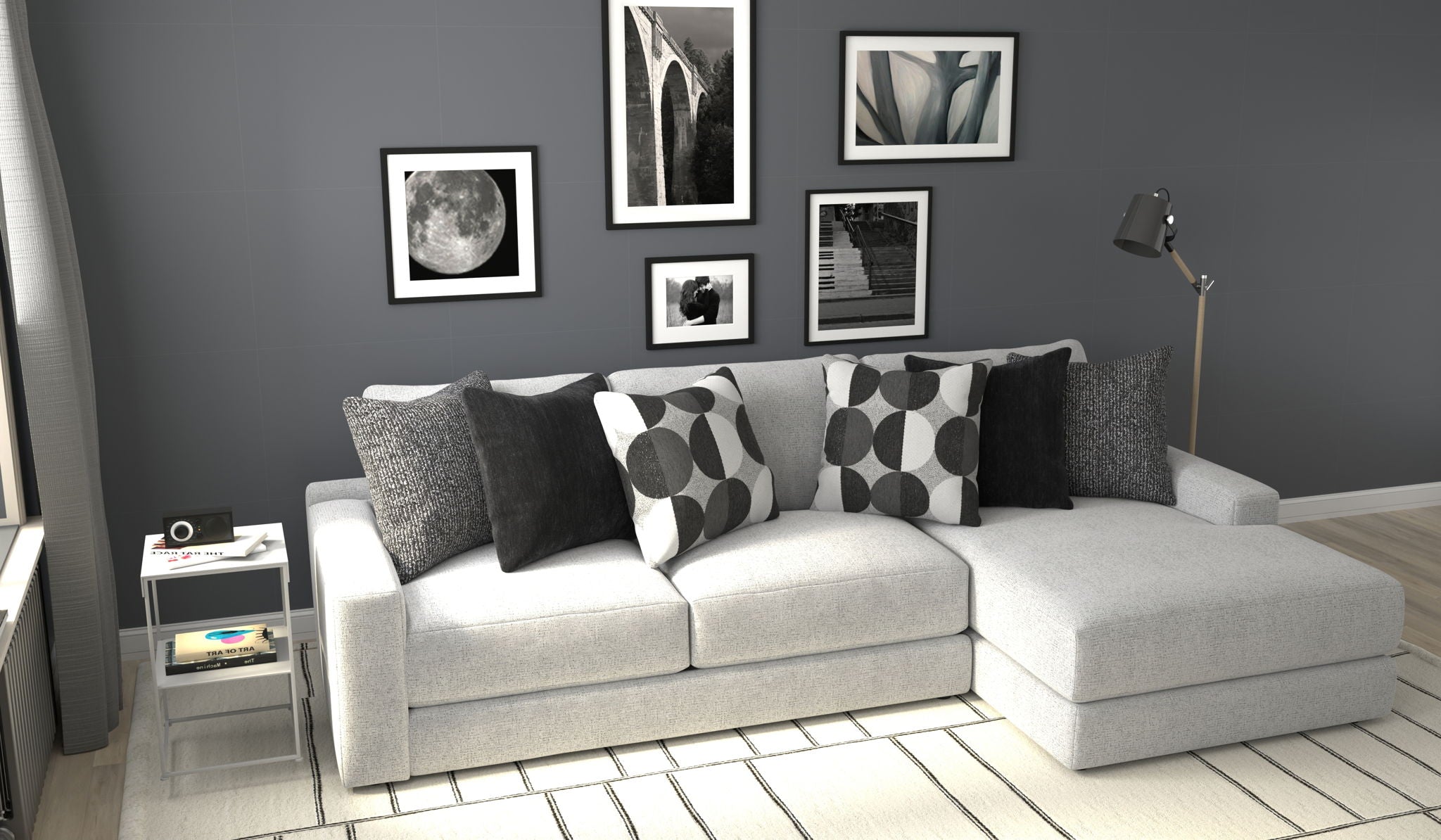 Arlo - Oversized Sofa Chaise - Stylish Home Furniture