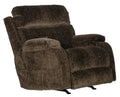 Refresher - Power Headrest Power Rocker Recliner With CR3 Heat / Massage / Lumbar - Stylish Home Furniture