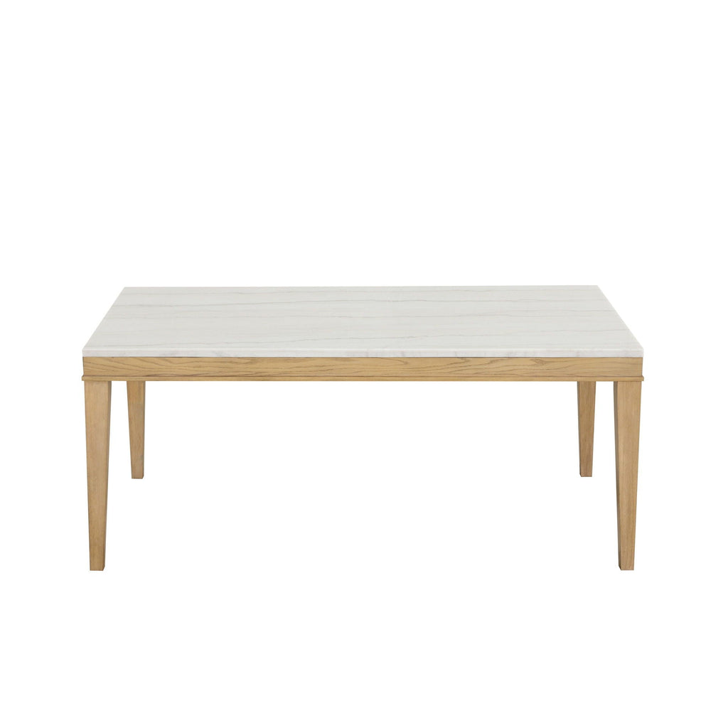 Essence - 70" Rectangle Dining Table With Marble Top - Stylish Home Furniture