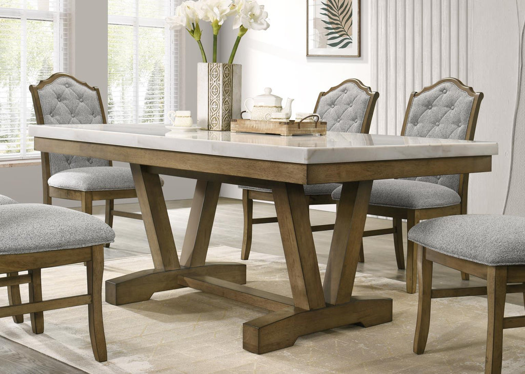D074 - Dining Chair (Set of 2) - Dark Dry Brush - Stylish Home Furniture