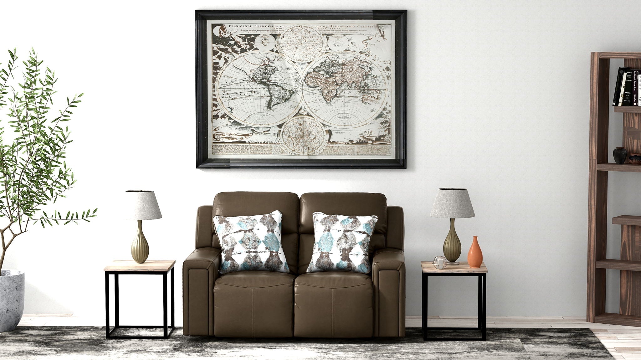 Arezzo - Power Headrest Power Reclining Loveseat With Zero Gravity/Extended Ottoman - Stylish Home Furniture