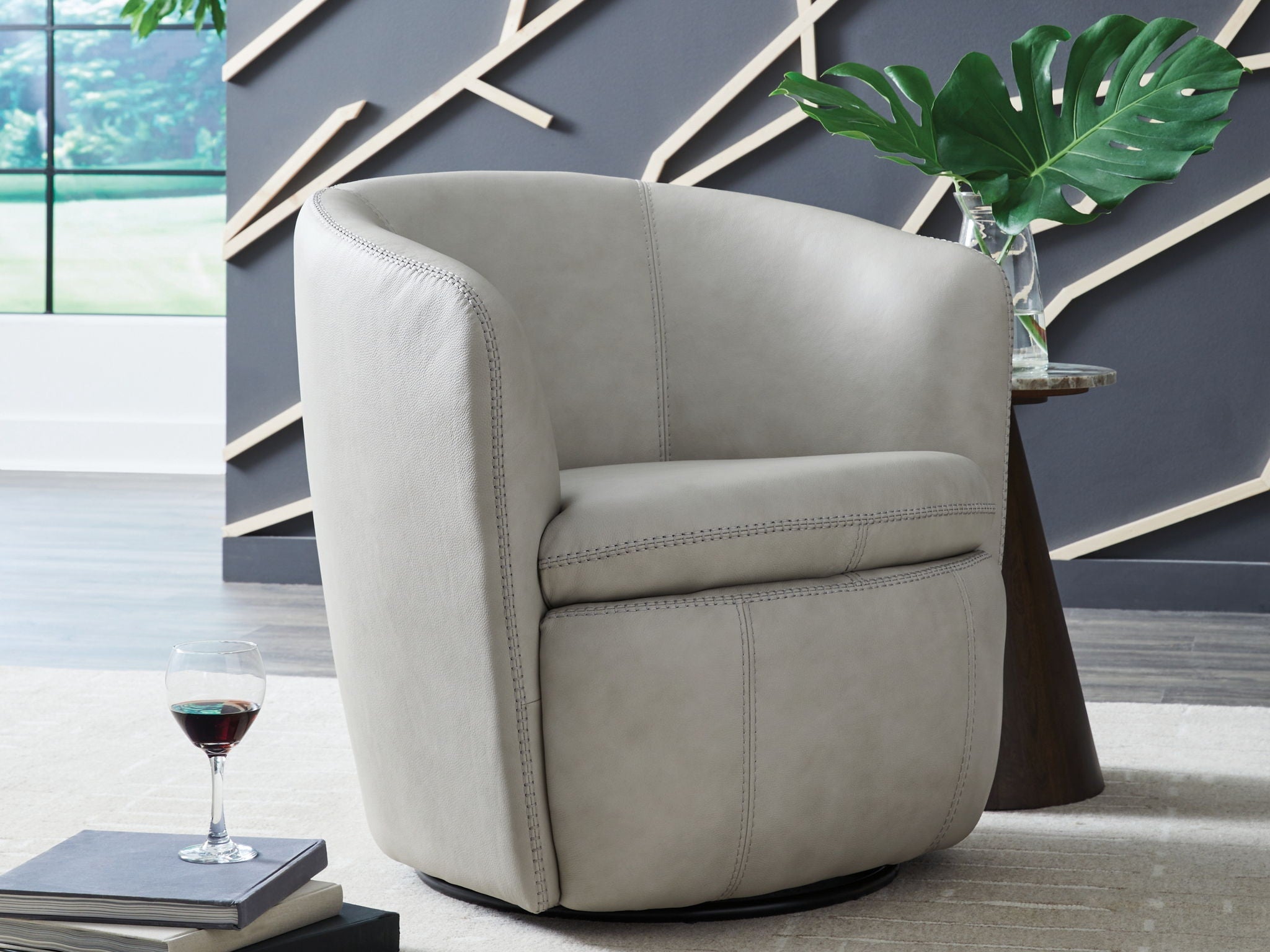 Kierreys - Swivel Chair - Stylish Home Furniture