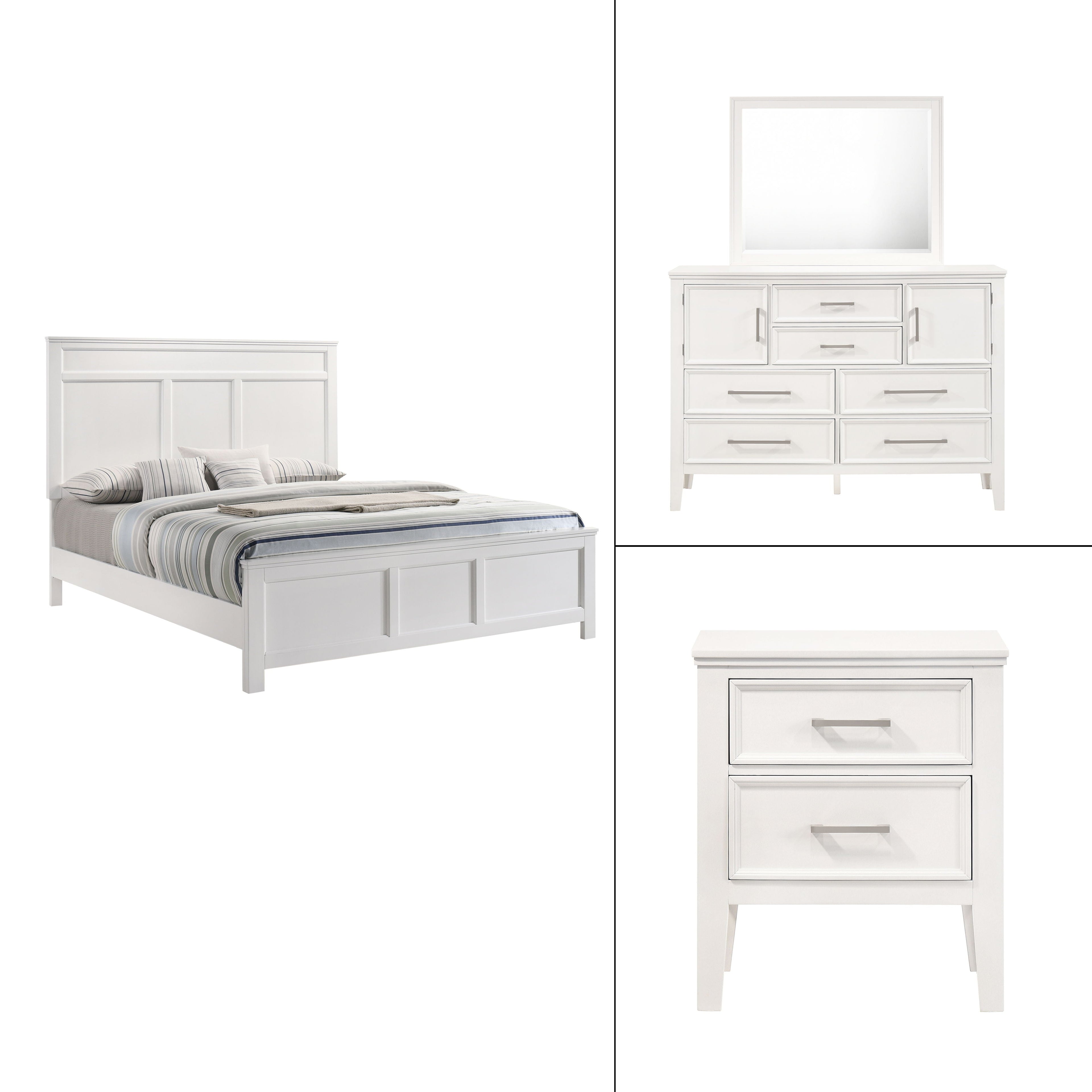 Andover - Bedroom Wood Set - Stylish Home Furniture