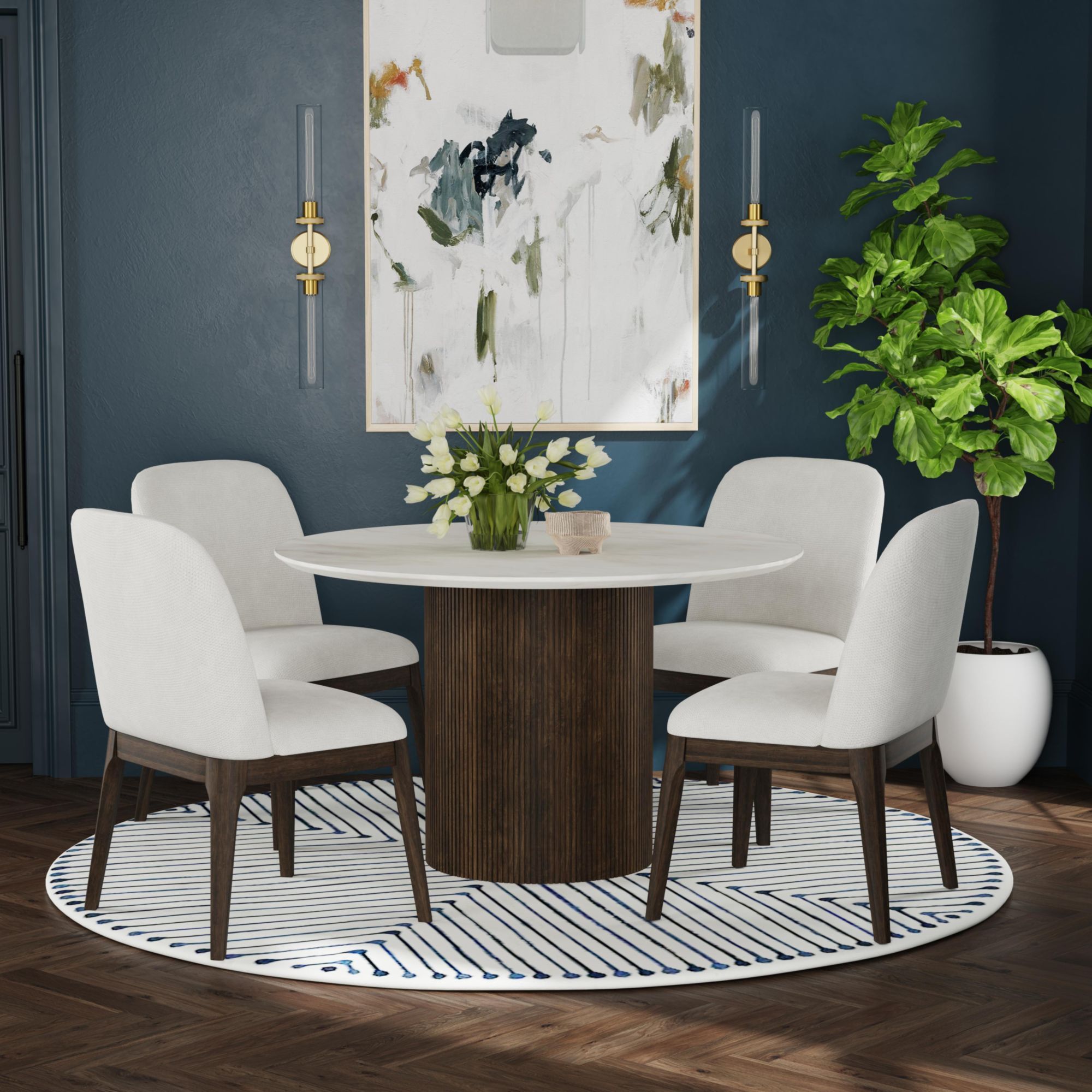 Sylvie - Dining Side Chair (Set of 2) - Stylish Home Furniture
