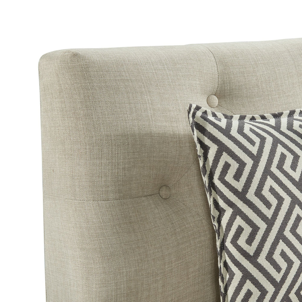 Maddox - Sofa With Seven Pillows - Beige - Stylish Home Furniture
