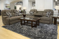 Oasis - Power Reclining  Loveseat - Fossil - Stylish Home Furniture