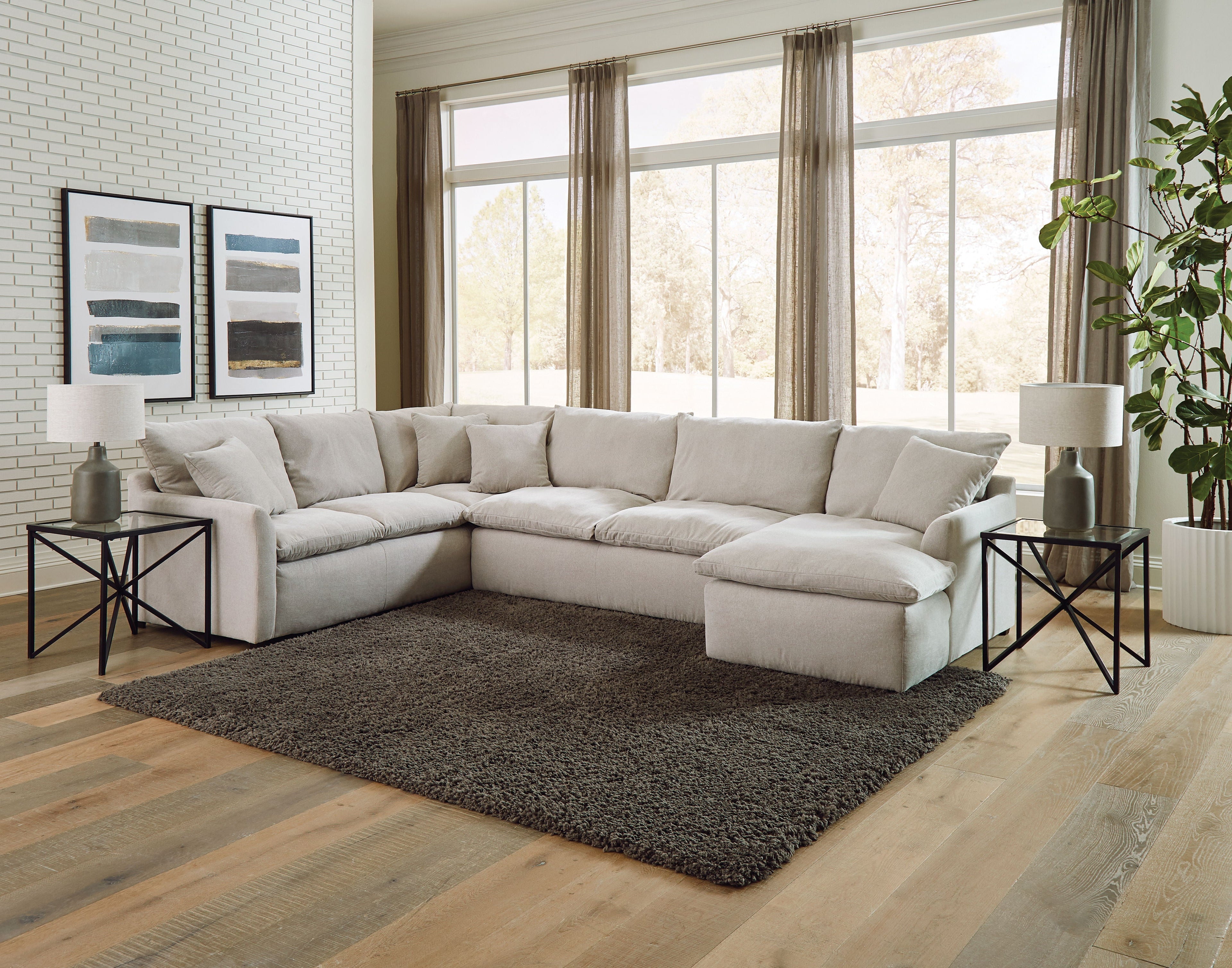 Harper - Cocktail Ottoman - Stylish Home Furniture