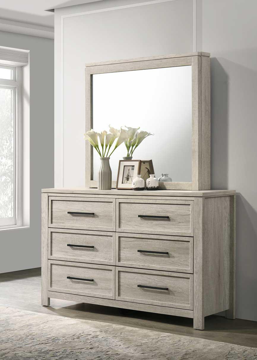 B318 - Dresser - Antique White - Stylish Home Furniture