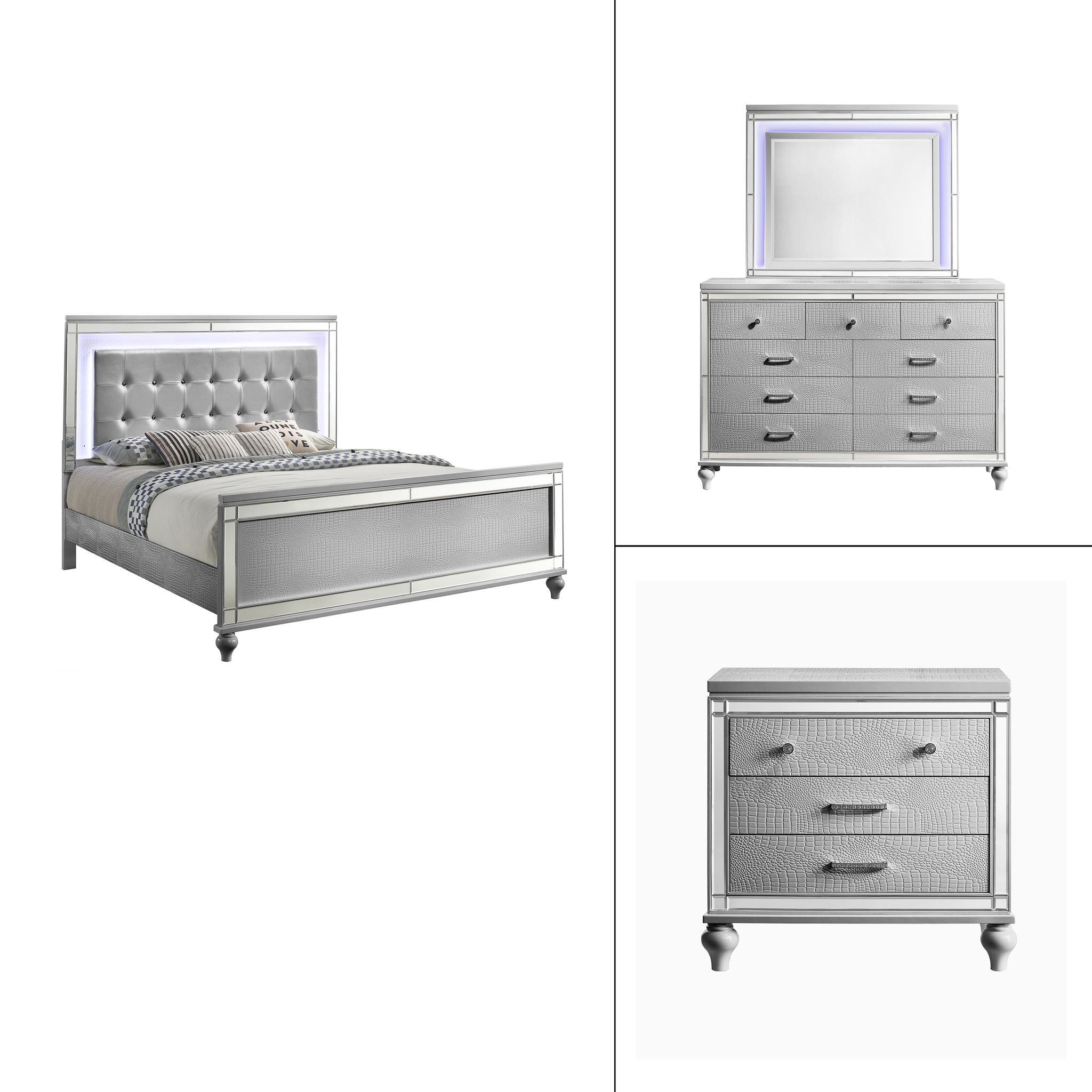 Valentino - Bedroom Set - Stylish Home Furniture
