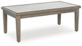 Rainier Ranch - Rectangular Cocktail Table - Brown / Beige - Stylish Home Furniture