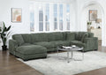 U256 - 6 Piece Sectional - Green - Stylish Home Furniture
