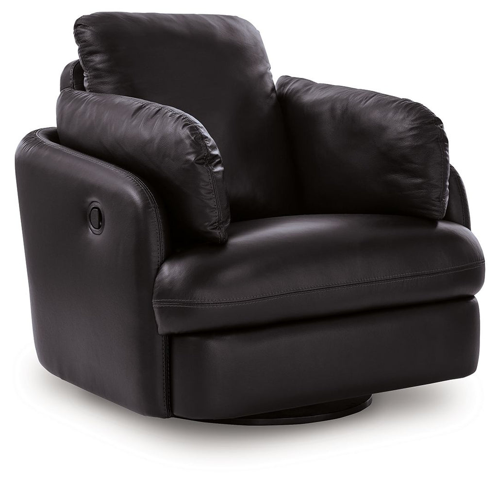 Modmax II - Swivel Glider Recliner - Black - Stylish Home Furniture