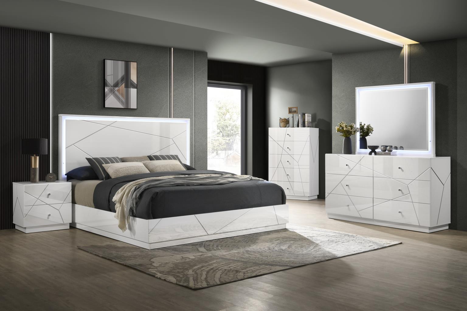 B121 - Line Bed - Stylish Home Furniture