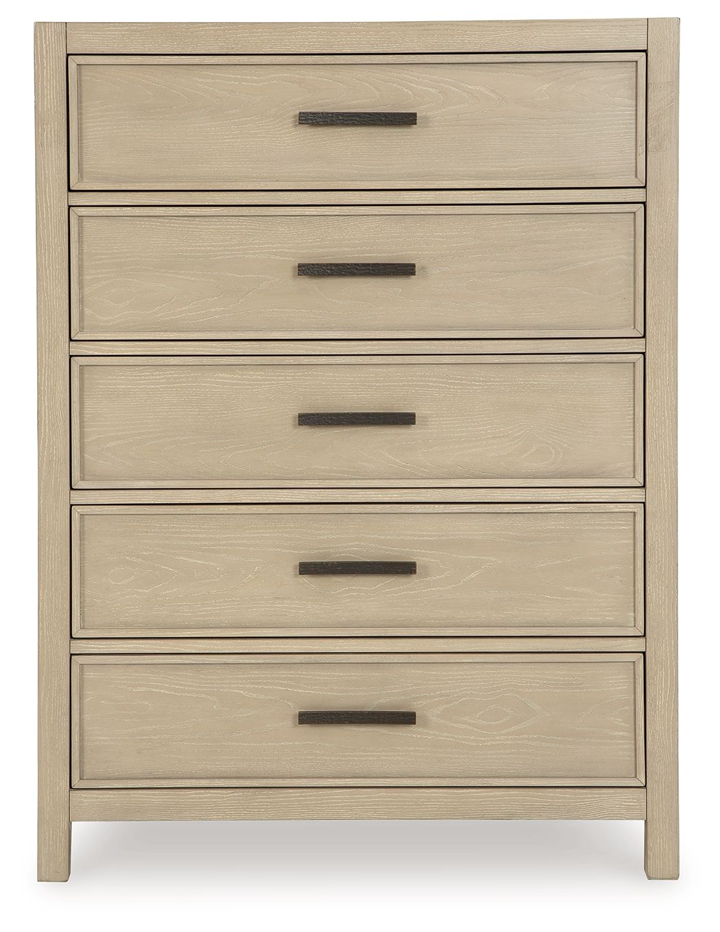 Calmoro - Five Drawer Chest - Gray - Stylish Home Furniture