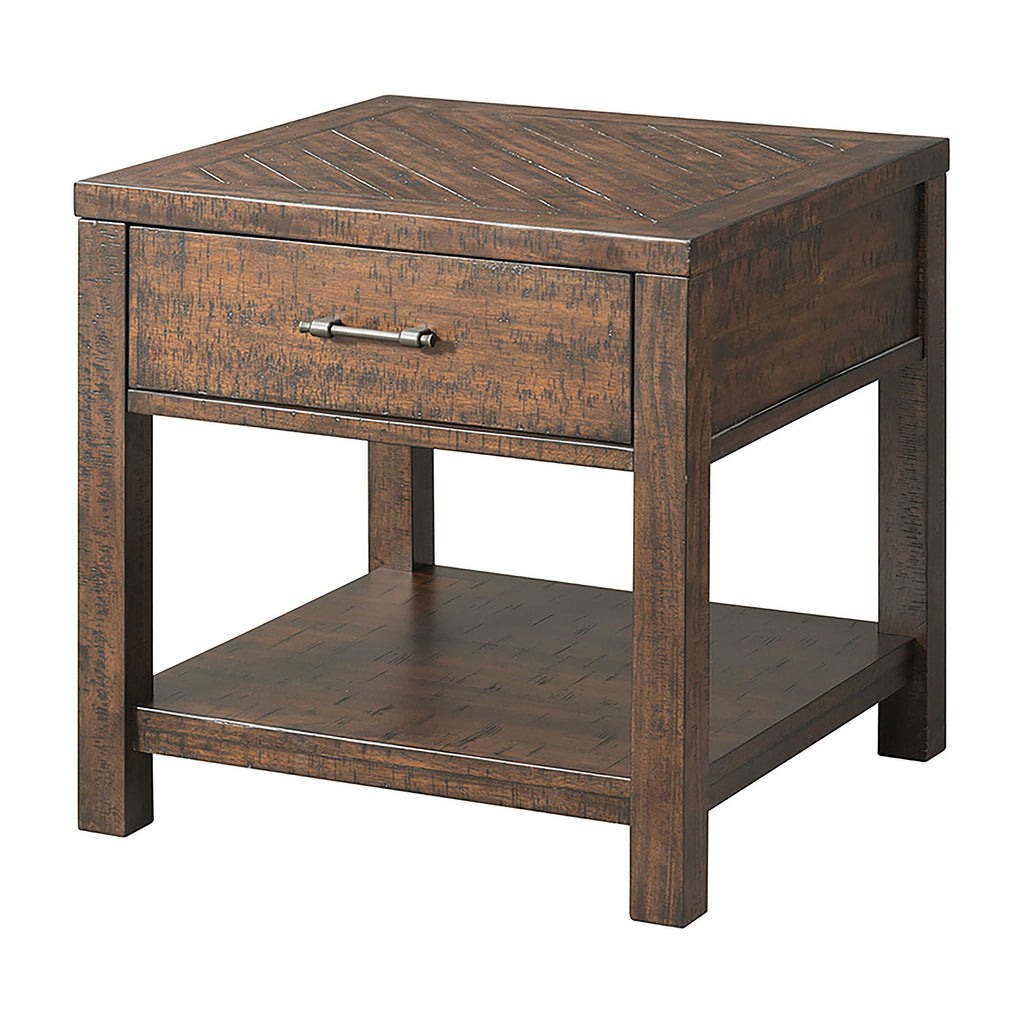 Jax - 3 Piece Occasional Table Set (Lift Top Coffee & Two End Tables) - Cherry - Stylish Home Furniture