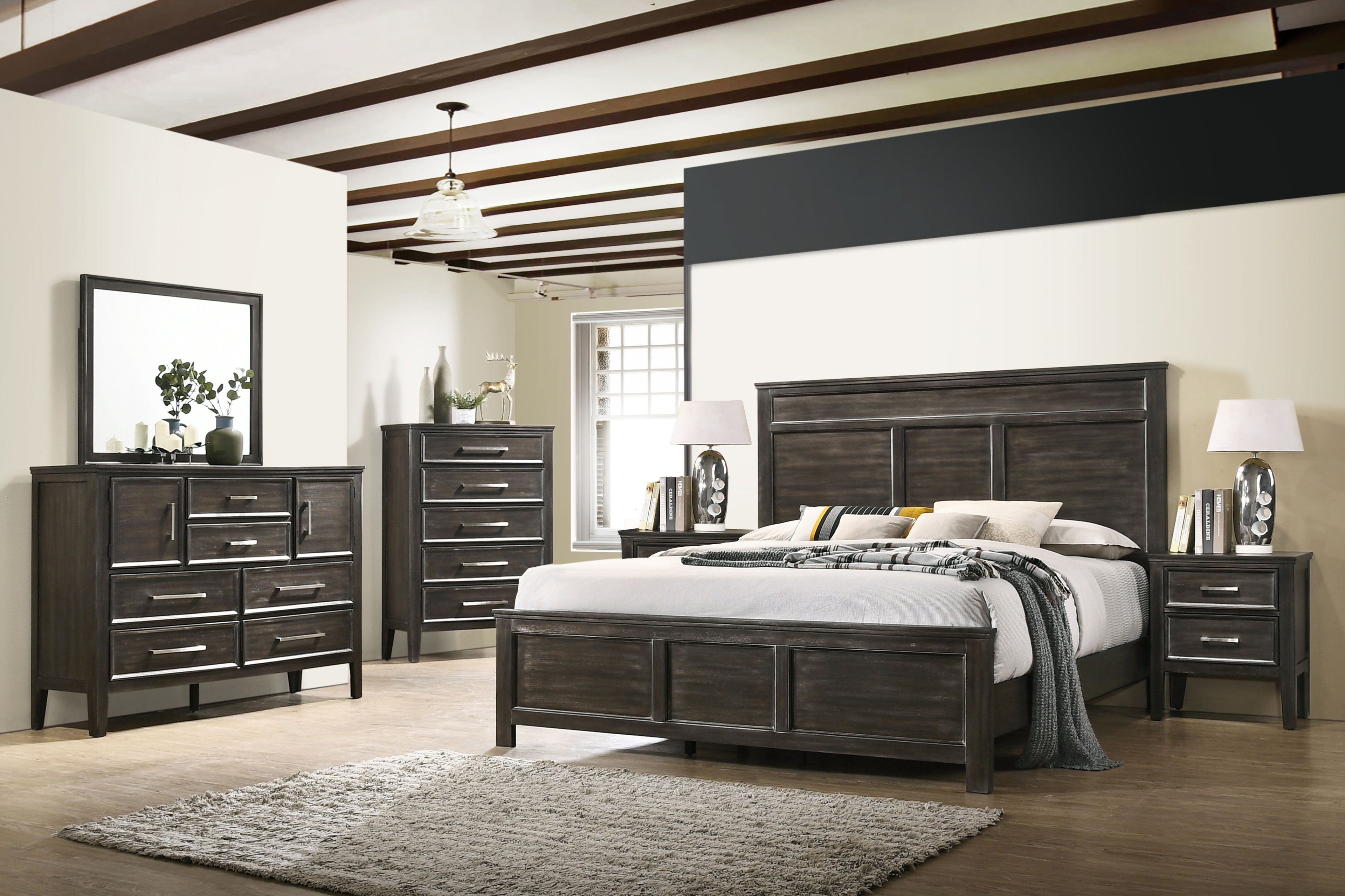 Andover - Bedroom Wood Set - Stylish Home Furniture