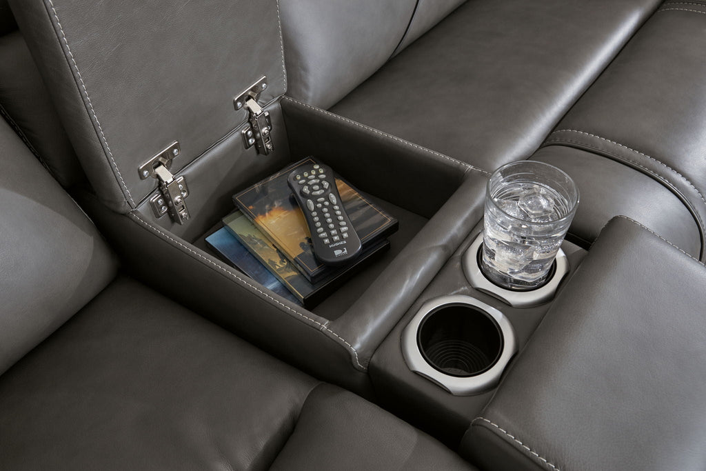 5Z - Pittson - Power Reclining Sectional - Stylish Home Furniture
