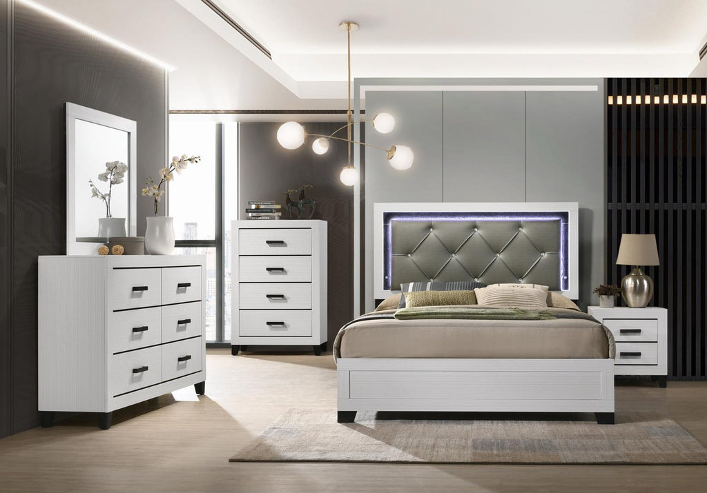 B378 - Nightstand - White - Stylish Home Furniture