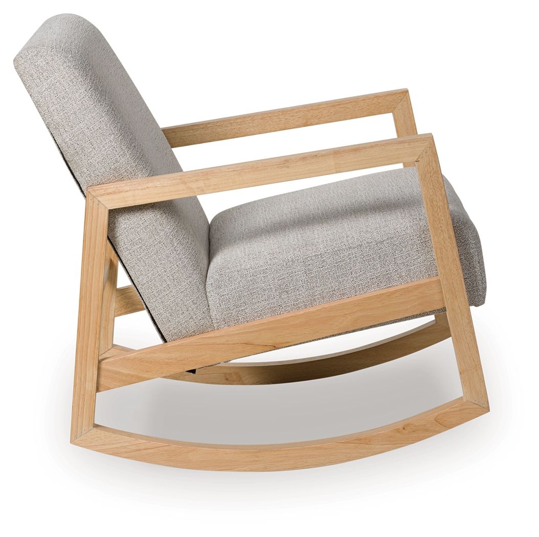 Wychworth - Accent Chair - Gray / Natural - Stylish Home Furniture