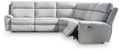 Social Pointe - Reclining Sectional - Stylish Home Furniture