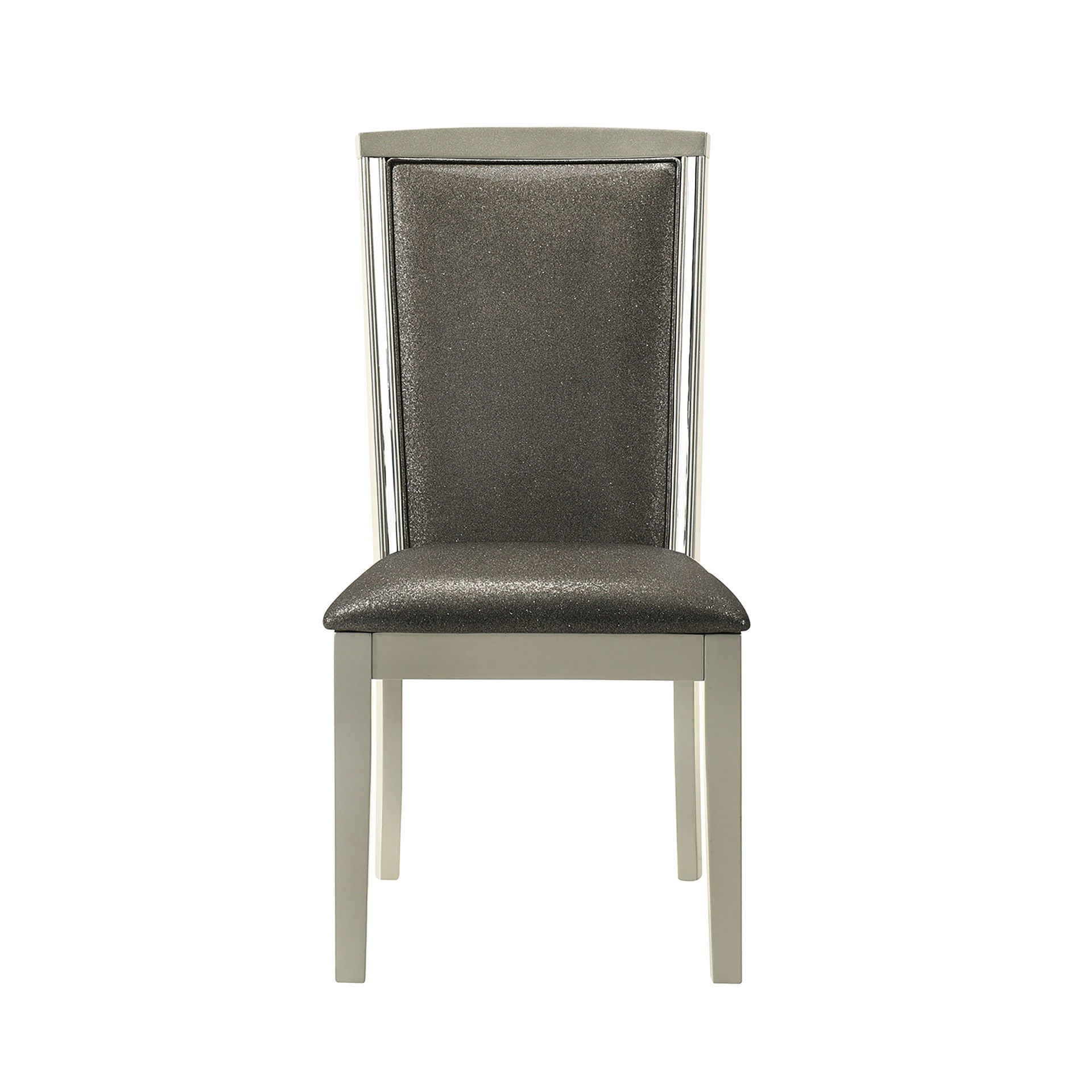 Lumina - Dining Chair (Set of 2) - Silver - Stylish Home Furniture